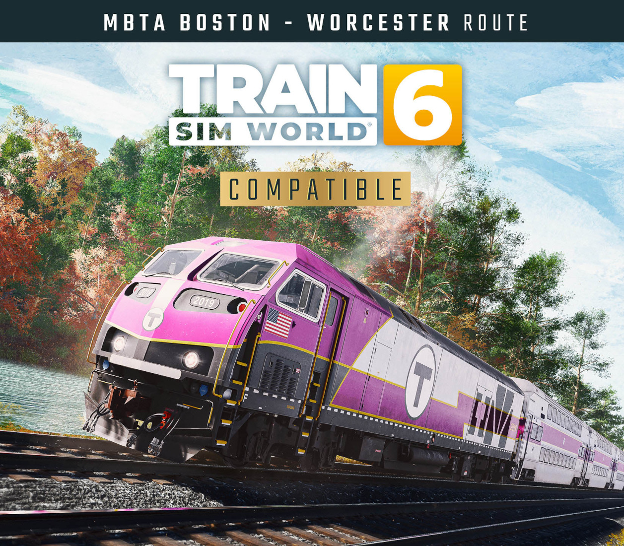 Train Sim World 6: MBTA Commuter: Boston - Framingham/Worcester Line Route Add-On DLC PC Steam CD Key