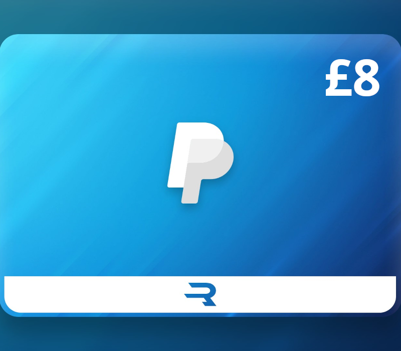 

Rewarble PayPal GBP 8 Gift Card UK