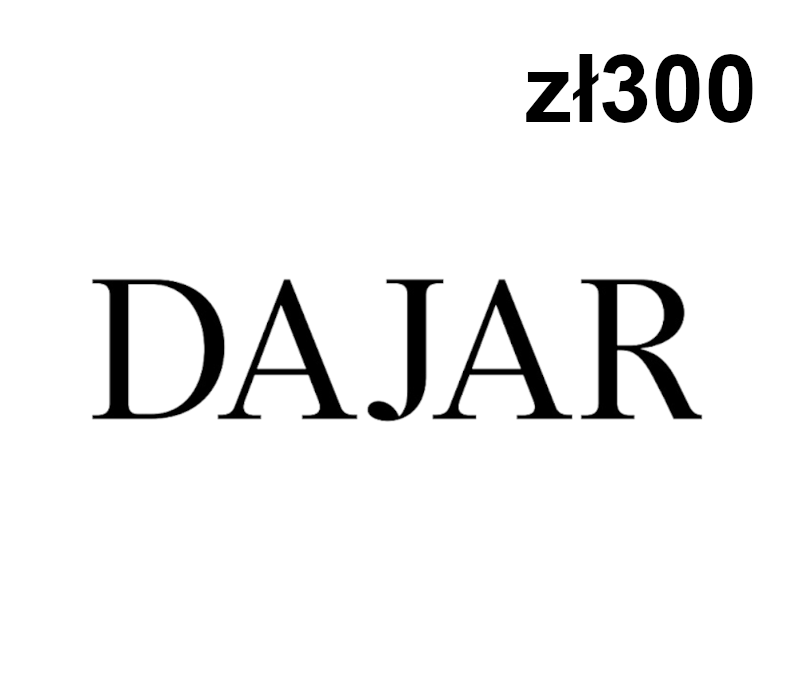 

DAJAR PLN 300 Gift Card PL