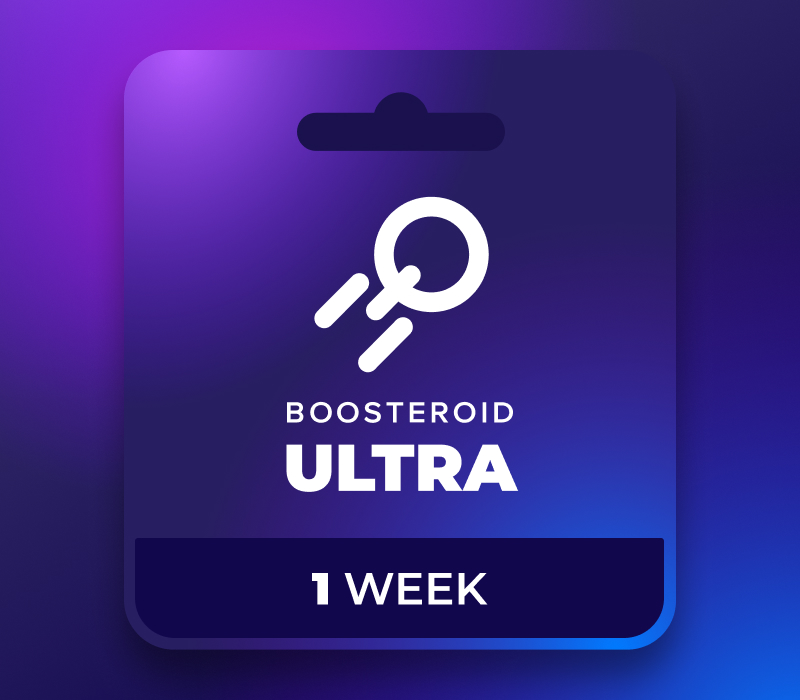 Boosteroid Cloud Gaming ULTRA - 1 Hét Subscription Key
