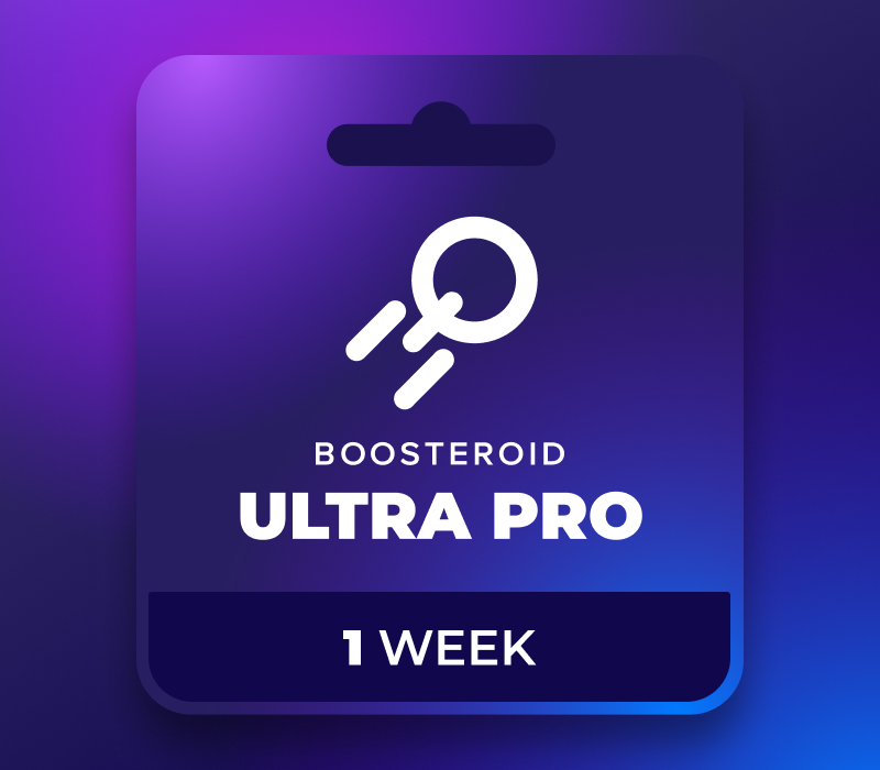 Boosteroid Cloud Gaming ULTRA PRO - 1 Hét Subscription Key