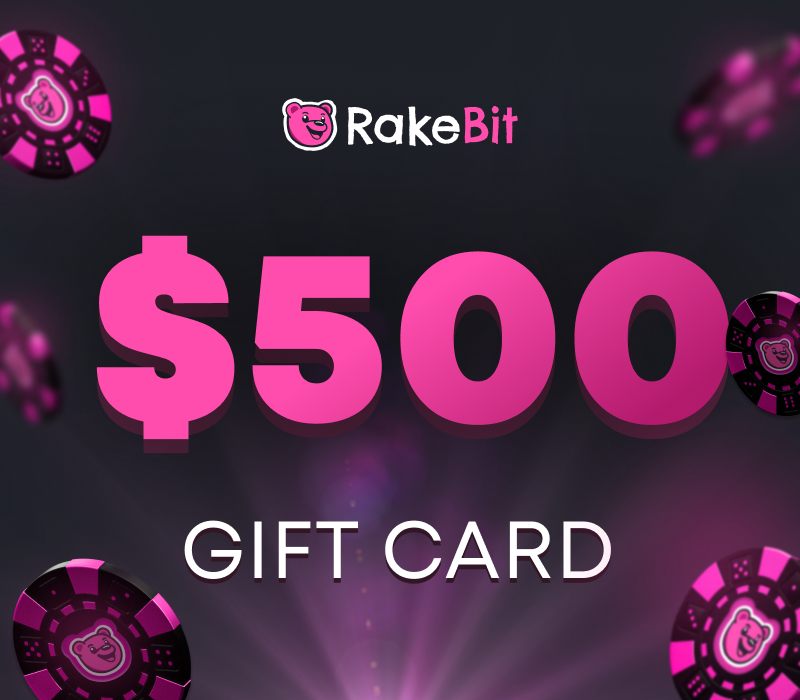 

RakeBit $500 Gift Card