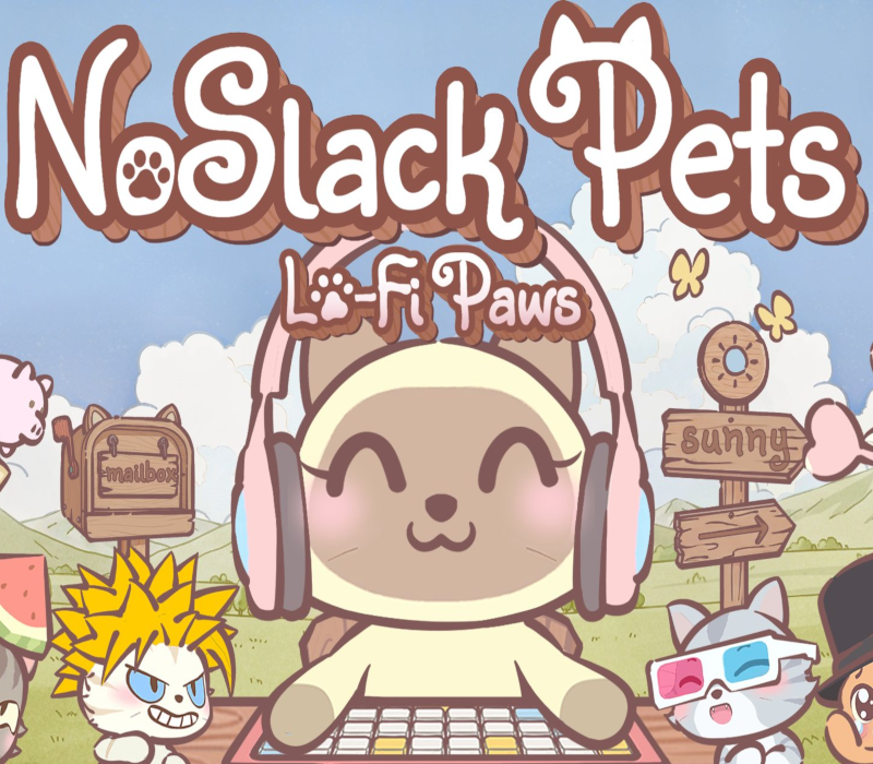 NoSlack Pets: Lo-Fi Paws PC Steam CD Key