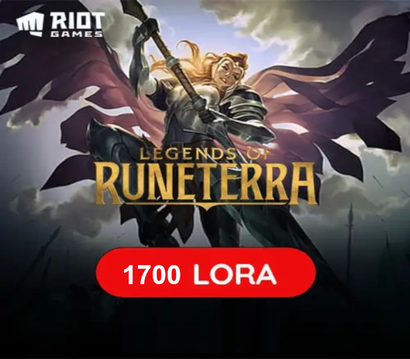 

Legends of Runeterra 1700 LoRa Gift Card TR