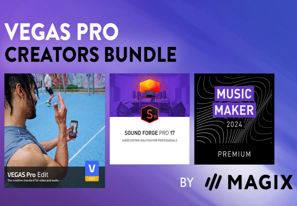 VEGAS Pro Creators Bundle CD Key screenshot 1