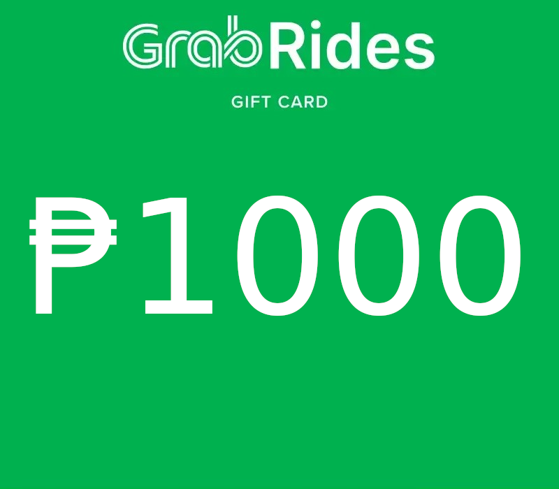 

Grab Rides PHP 1000 Gift Card PH