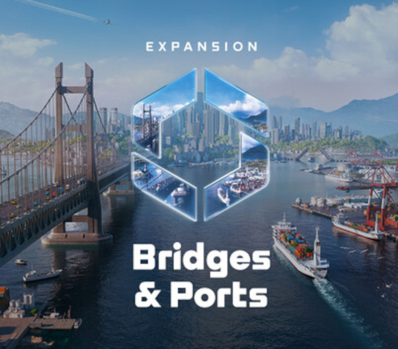 Cities: Skylines II - Bridges & Ports DLC EU PC Steam CD Key