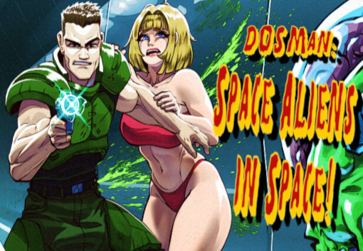 DOSMan: Space Aliens in Space! PC Steam CD Key screenshot 2