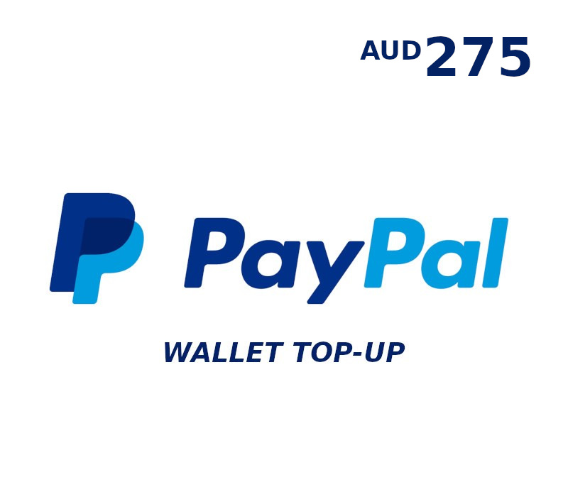 

PayPal Wallet AUD 275 Top Up