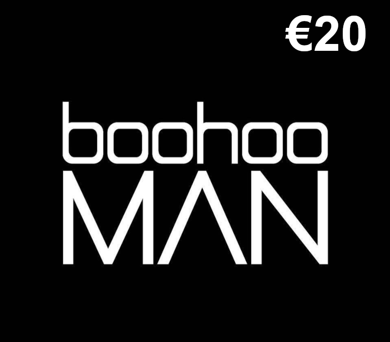 

BoohooMAN EUR 20 Gift Card FR