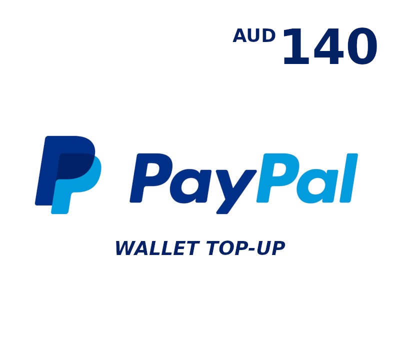 

PayPal Wallet AUD 140 Top Up