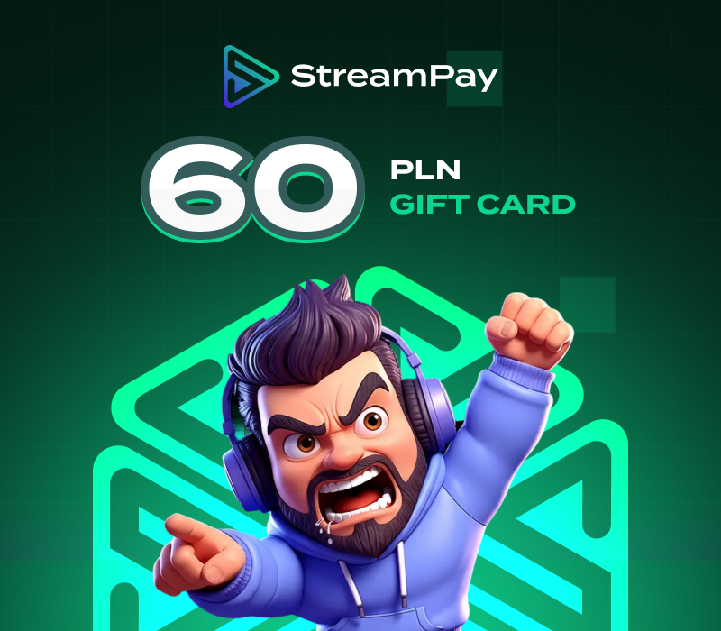 

StreamPay.pl PLN 60 Gift Card