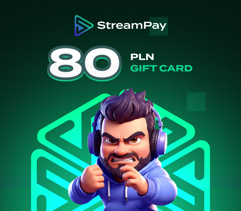 

StreamPay.pl PLN 80 Gift Card
