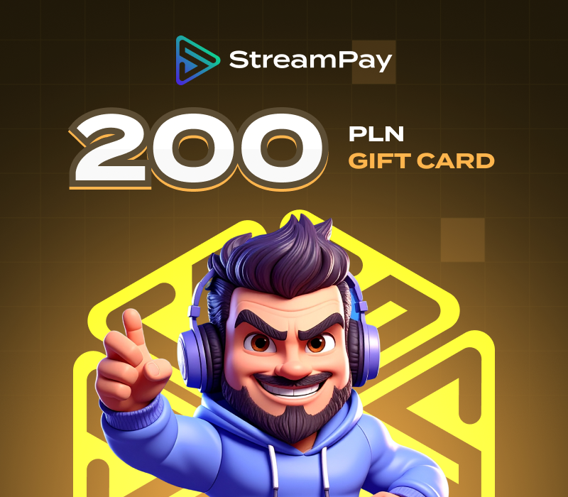 

StreamPay.pl PLN 200 Gift Card