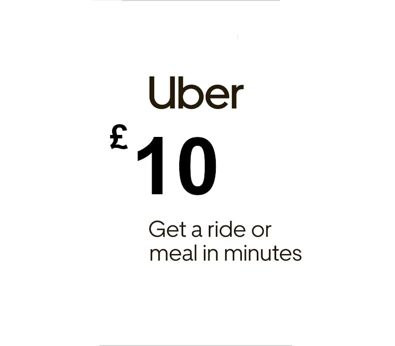 

Uber GBP 10 Gift Card