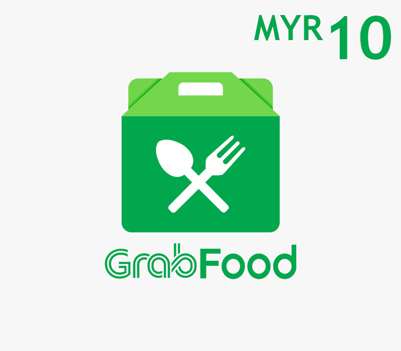 

Grab Food MYR 10 Gift Card MY