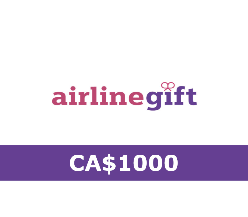 

AirlineGift CAD 1000 Gift Card CA