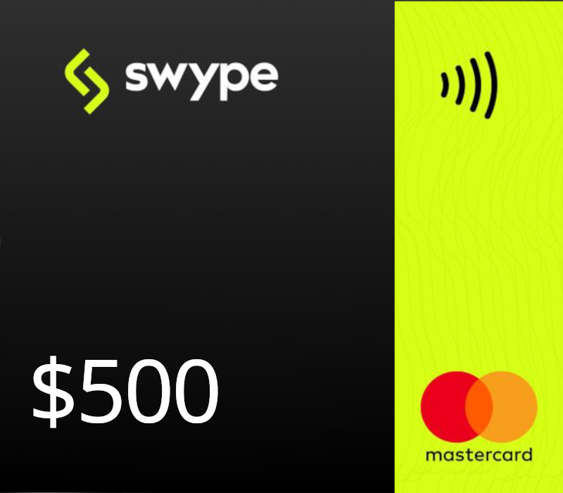 

Swype Mastercard USD 500 Gift Card