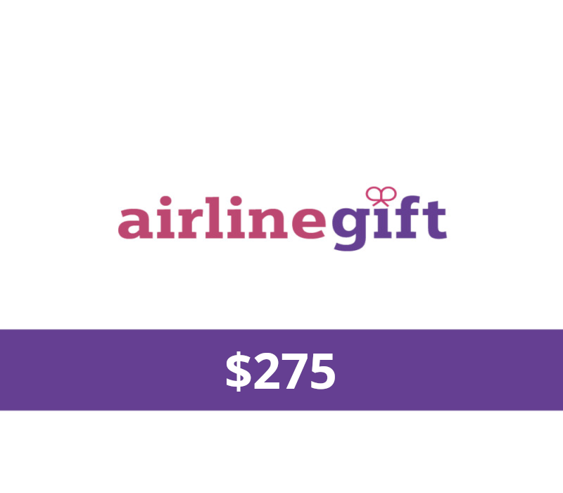 

AirlineGift USD 275 Gift Card US