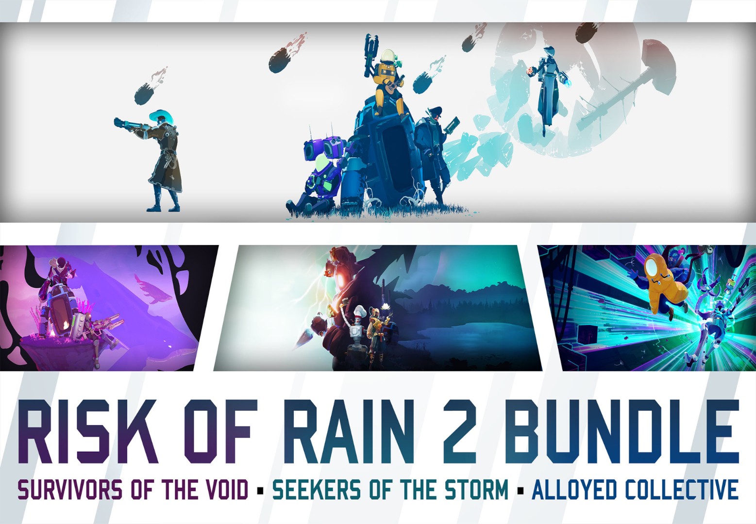 Risk of Rain 2 + Survivors of the Void + Seekers of the Storm + Alloyed Collective Bundle PC Steam CD Key