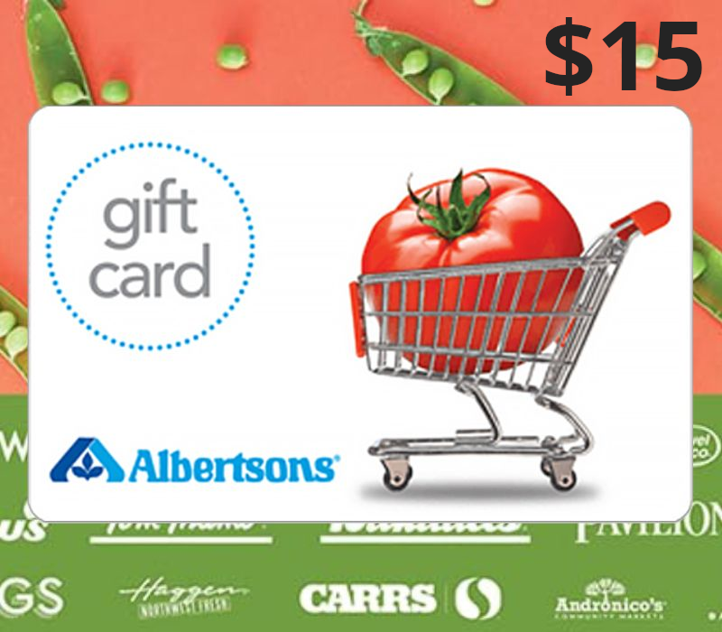 

Albertson's USD 15 Gift Card US