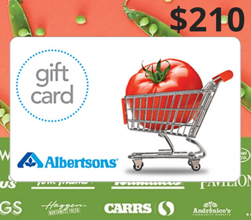 

Albertson's USD 210 Gift Card US