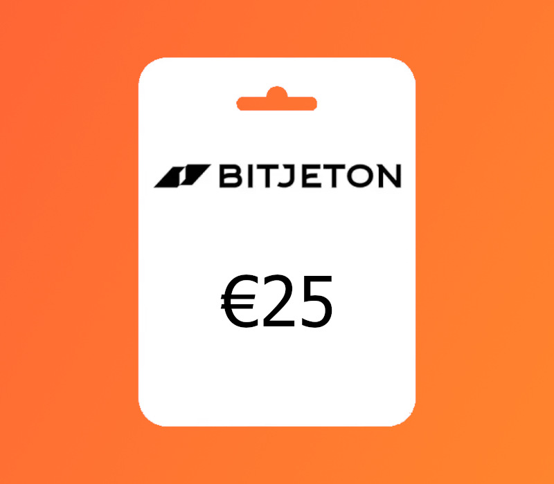 

BitJeton Crypto EUR 25 Gift Card