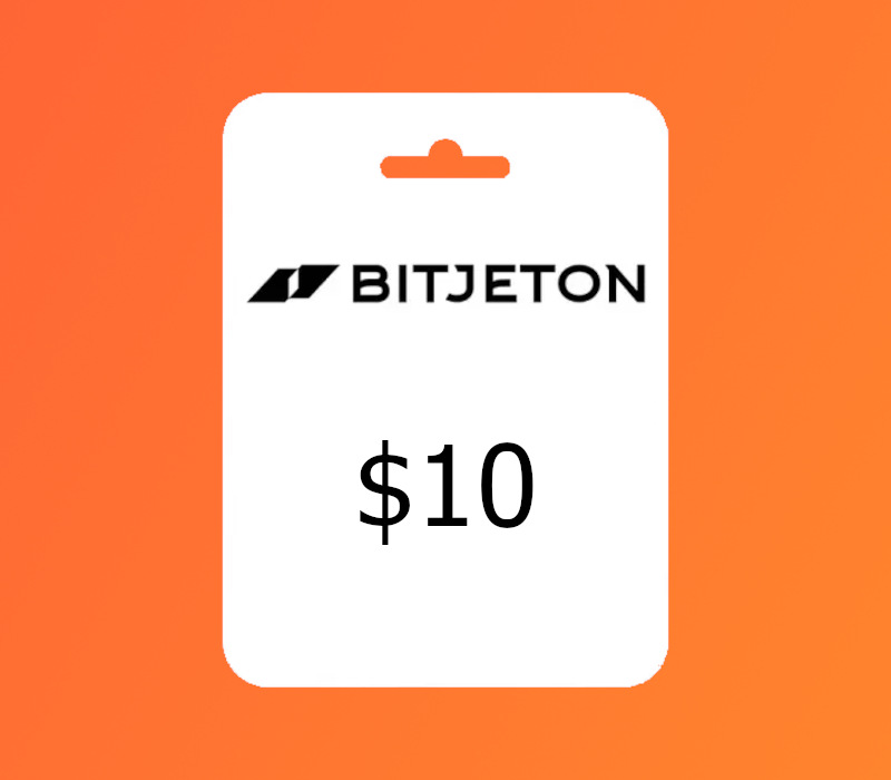 BitJeton Crypto USD 10 Gift Card