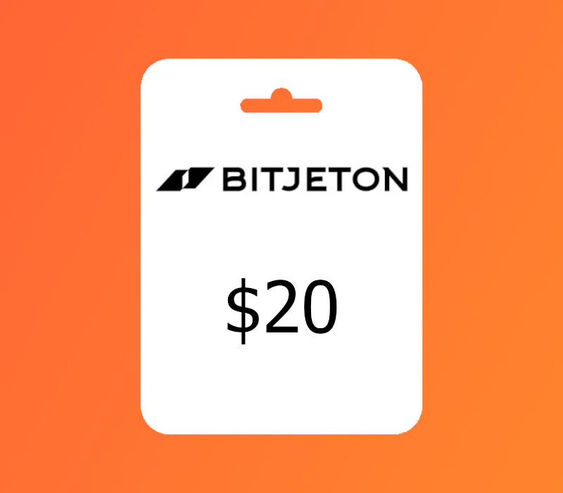 

BitJeton Crypto USD 20 Gift Card