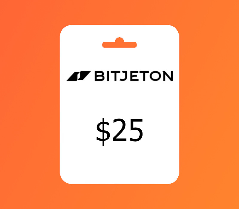 

BitJeton Crypto USD 25 Gift Card