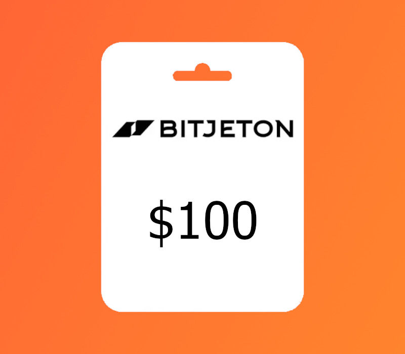 

BitJeton Crypto USD 100 Gift Card