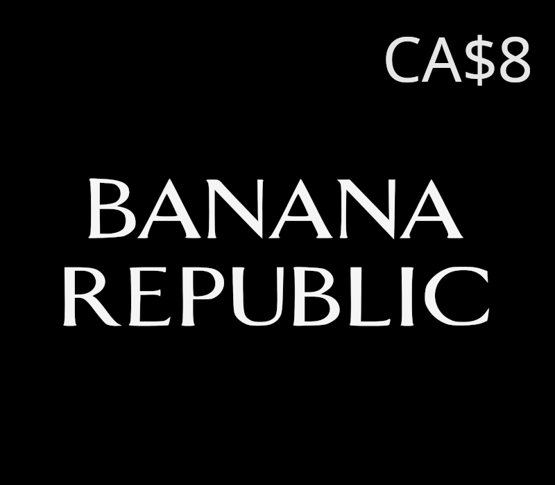 

Banana Republic CAD 8 Gift Card CA