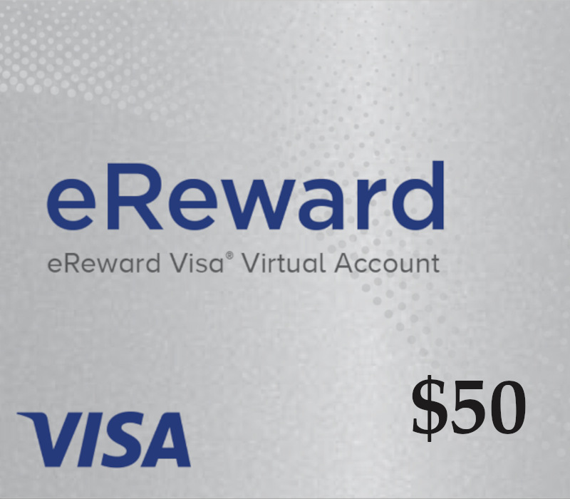

Prepaid Visa eReward USD 50 Gift Card US