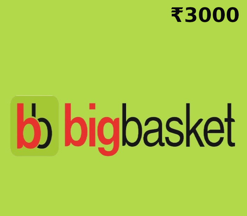 

BigBasket INR 3000 Gift Card IN
