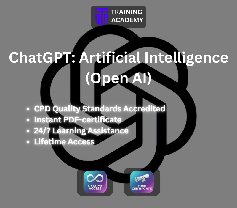 

ChatGPT: Artificial Intelligence (Open AI) Course Online Training Academy