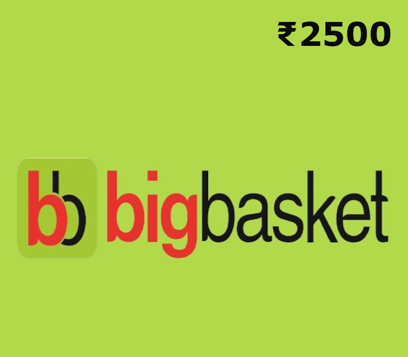 

BigBasket INR 2500 Gift Card IN