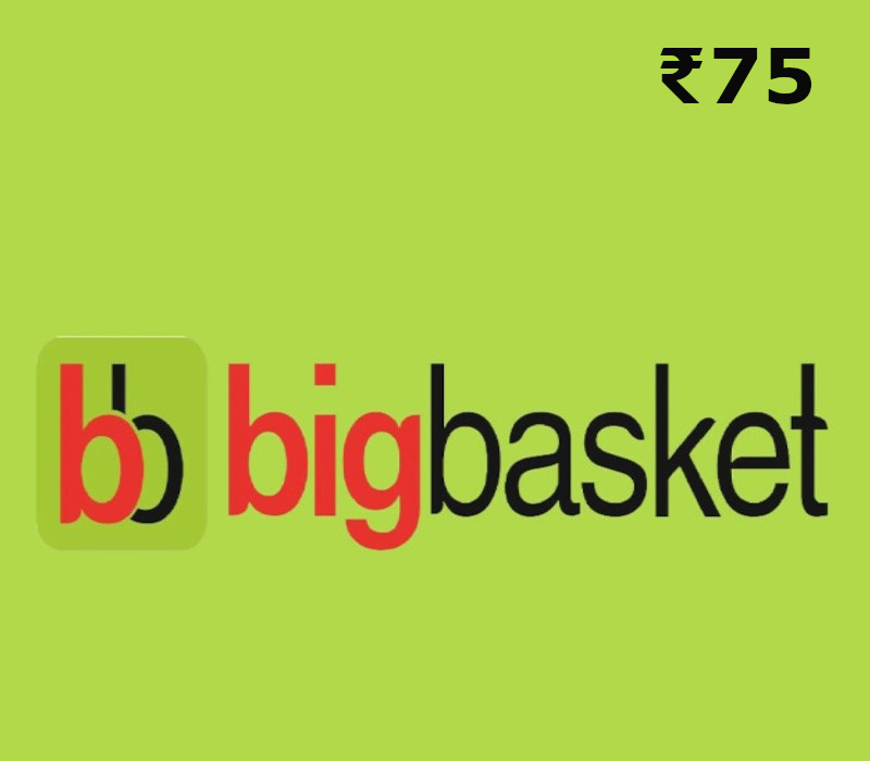 

BigBasket INR 75 Gift Card IN