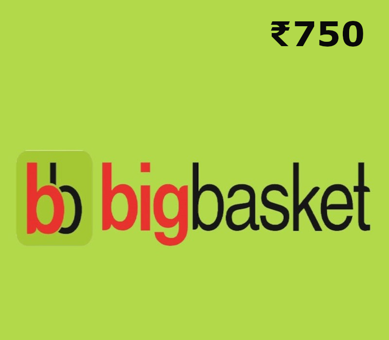 

BigBasket INR 750 Gift Card IN