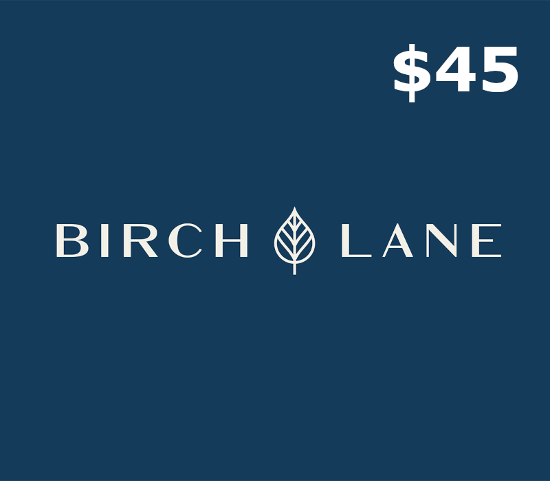 

BirchLane.com USD 45 Gift Card US