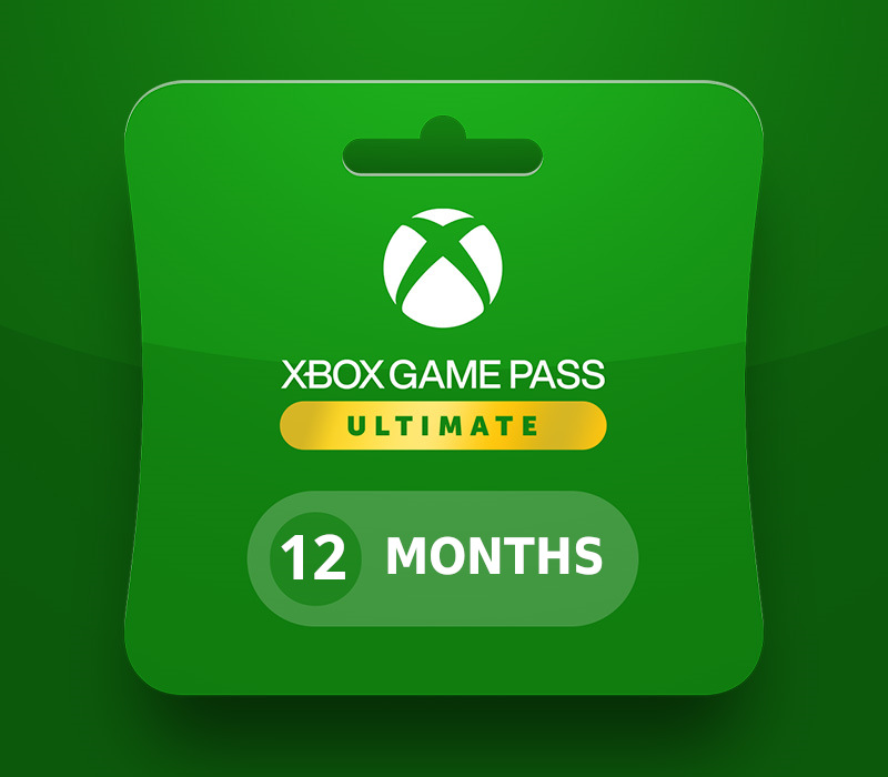 

Xbox Game Pass Ultimate - 12 Month Subscription Card EU
