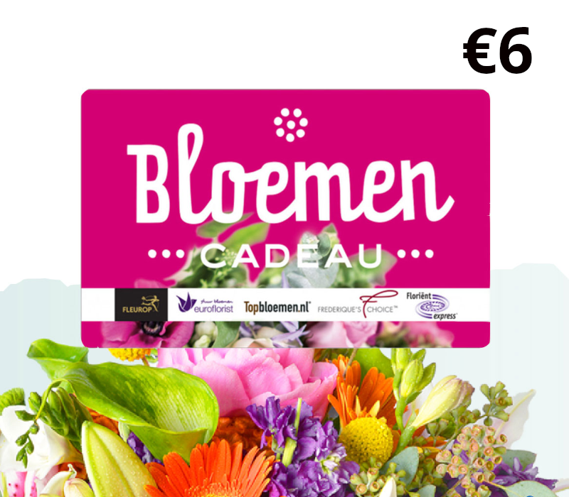 

Bloemen Cadeau EUR 6 Gift Card NL