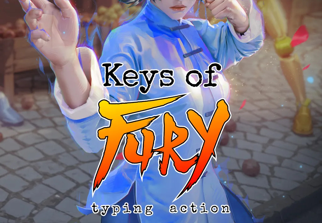Keys of Fury: Typing Action PC Steam CD Key screenshot 2