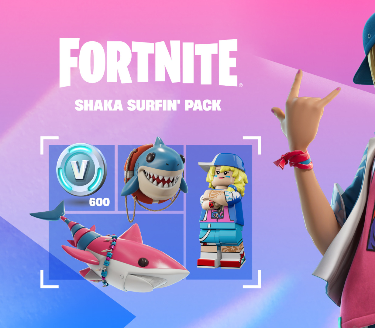 Fortnite - Shaka Surfin' Pack DLC