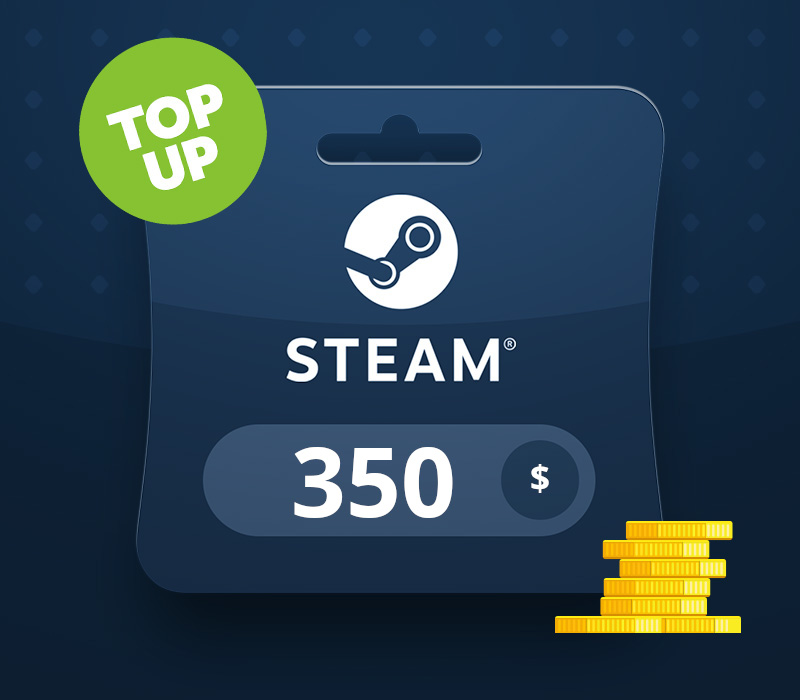 

Steam USD 350 Top Up CIS