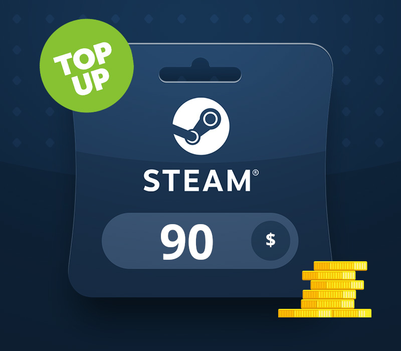 

Steam USD 90 Top Up CIS