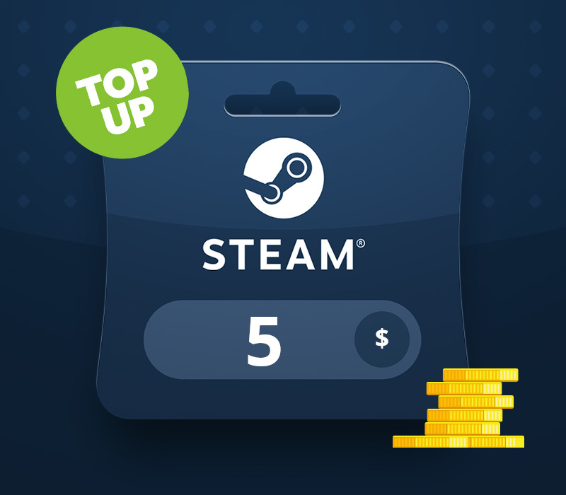 

Steam USD 5 Top Up CIS