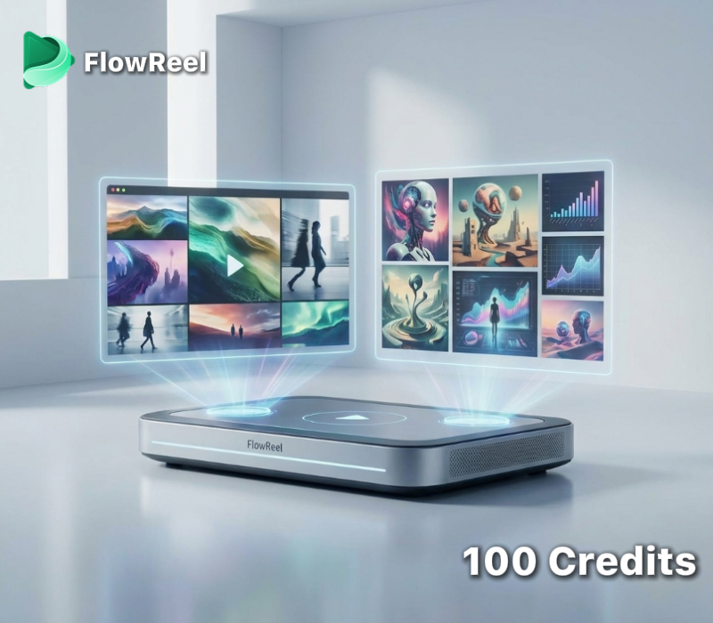 

FlowReel 100-Credit Pack Gift Card