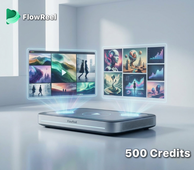 

FlowReel 500-Credit Pack Gift Card