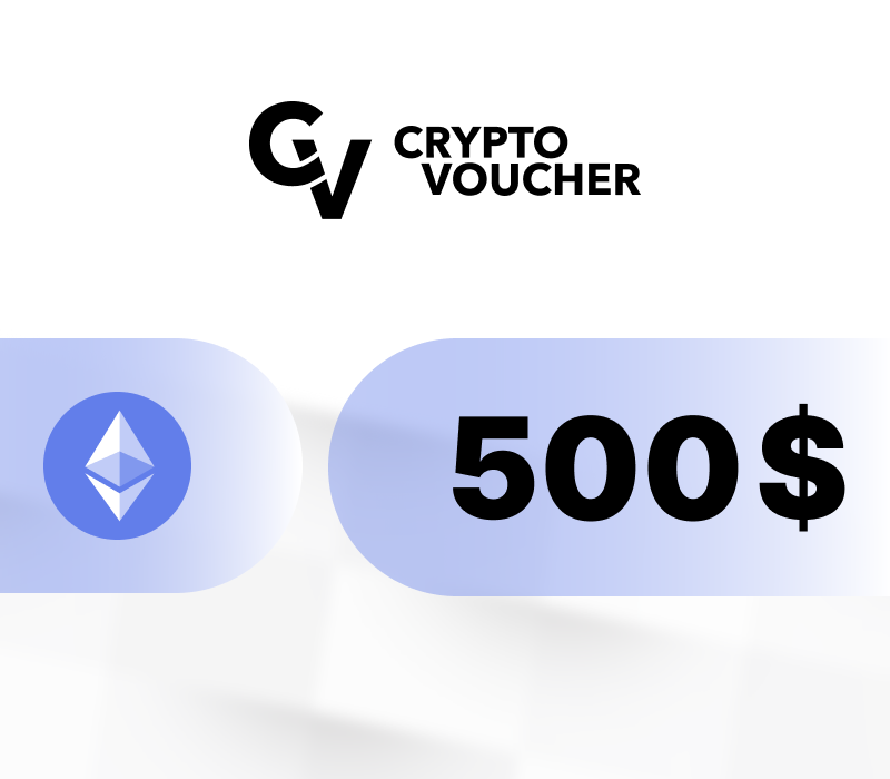 

Crypto Voucher (ETH) USD 500 Gift Card