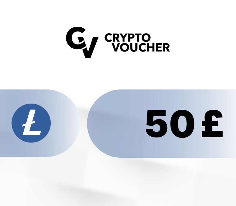 

Crypto Voucher (LTC) GBP 50 Gift Card